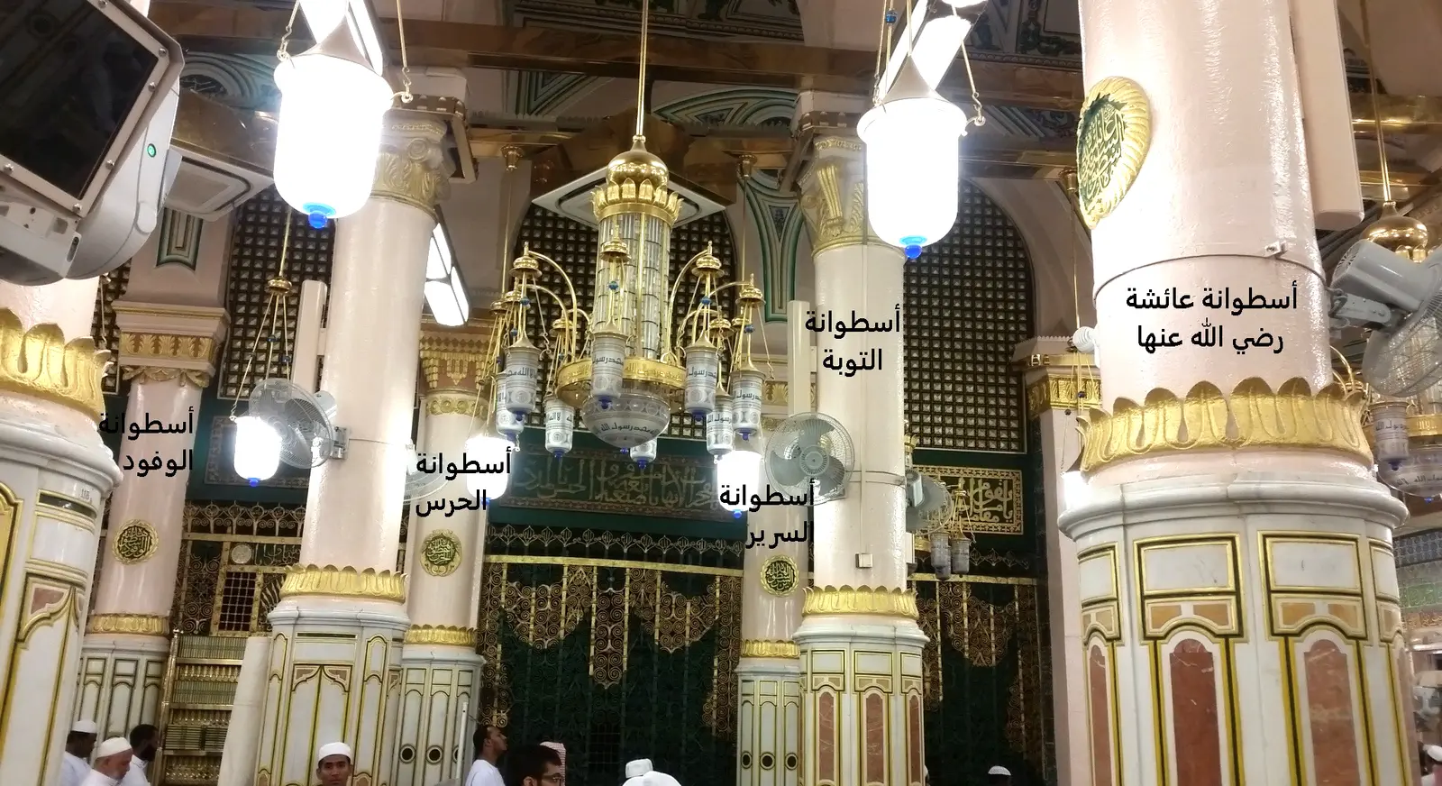المسجد النبوي ومعالمه